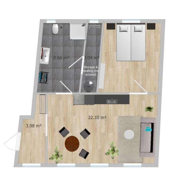 Altbau Charme In Der Nuernberger Innenstadt Exterior foto